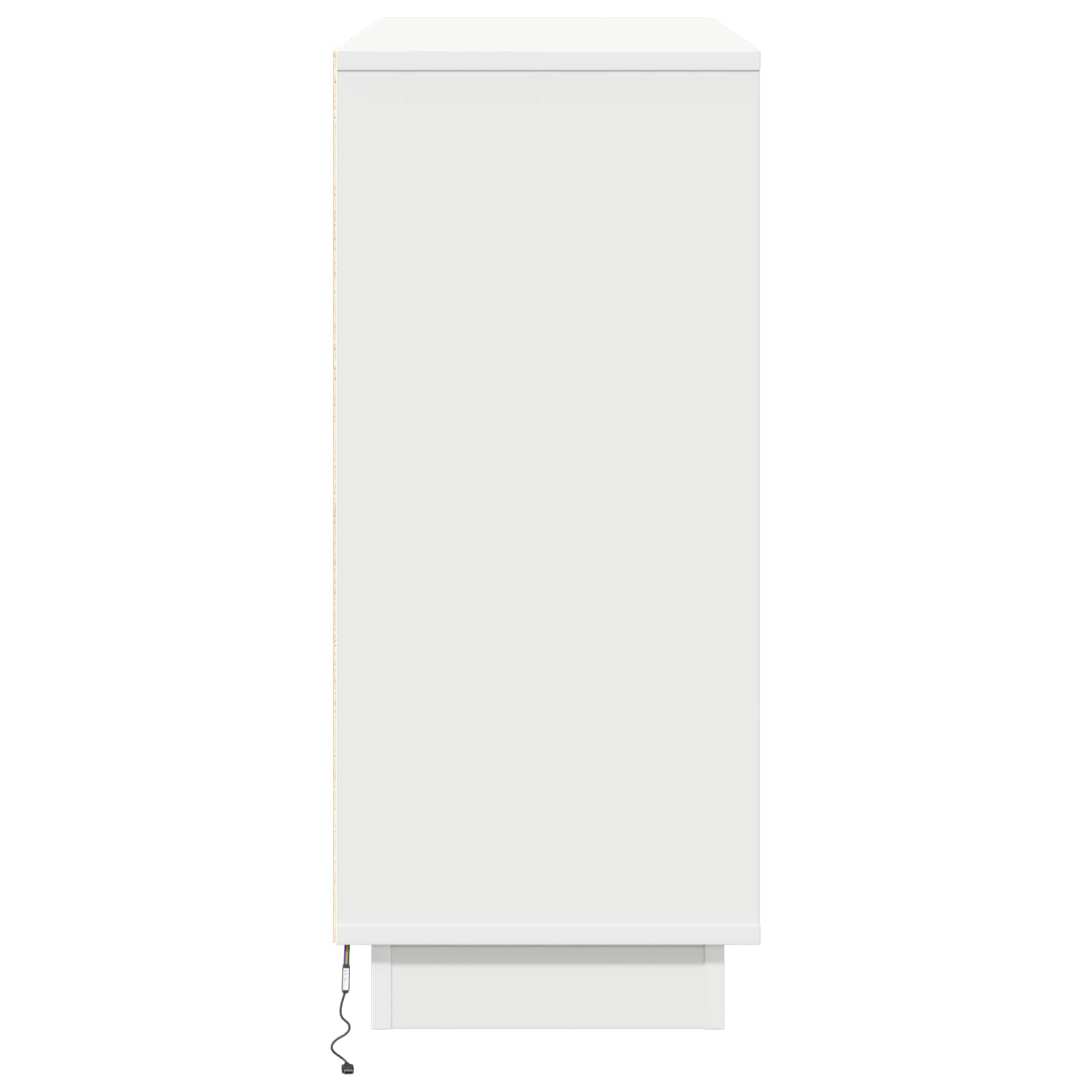 Aparador LED 90 x 32 x 75 cm Madera de ingeniería