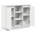 Aparador LED 90 x 32 x 75 cm Madera de ingeniería