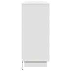 Aparador LED 90 x 32 x 75 cm Madera de ingeniería