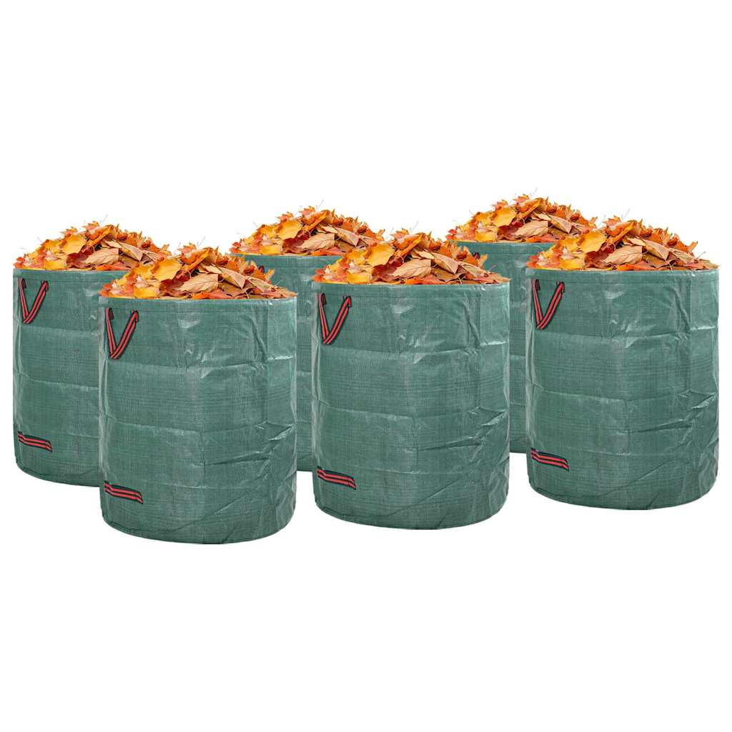 Bolsas de Desechos de Jardín 12 pcs Verde 45 x 45 x 76 cm