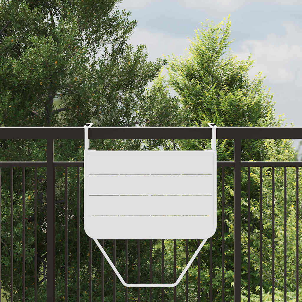 Mesa Colgante de Balcón 60 x 39 x 65 cm Acero