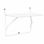 Mesa Colgante de Balcón 60 x 39 x 65 cm Acero