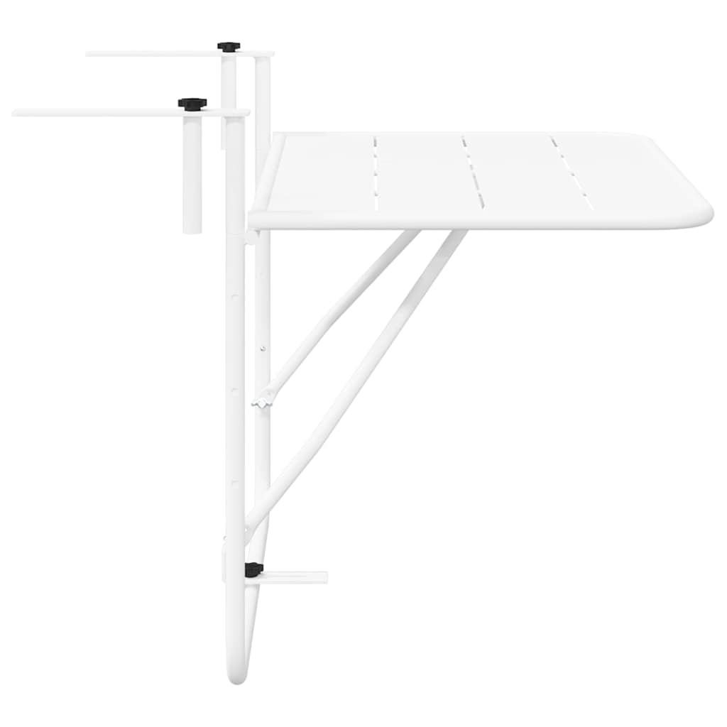 Mesa Colgante de Balcón 60 x 39 x 65 cm Acero