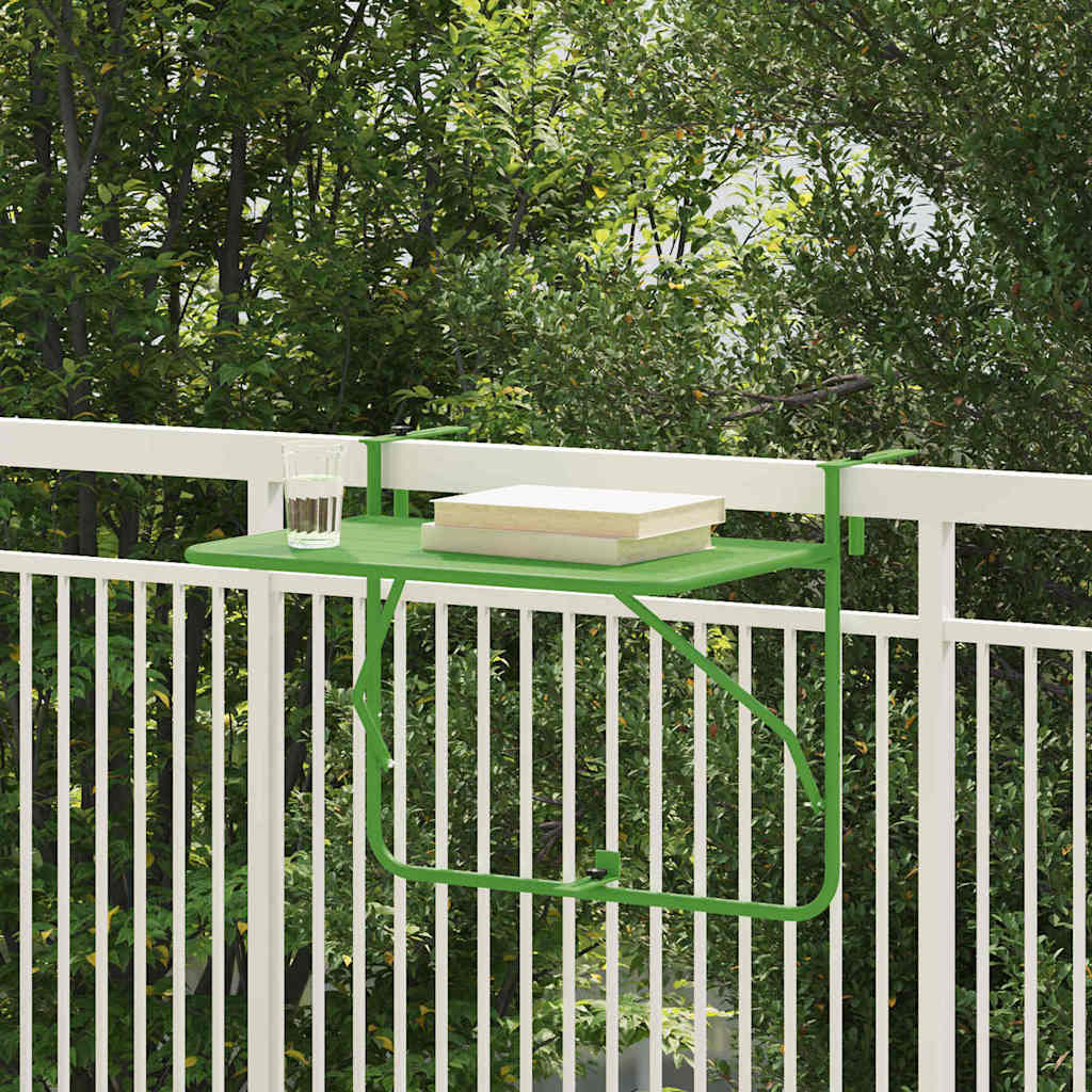 Balcony Hanging Table 60 x 39 x 65 cm Steel
