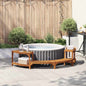 Semi-Circular Hot Tub Surround 252 x 112 x 55.5 cm