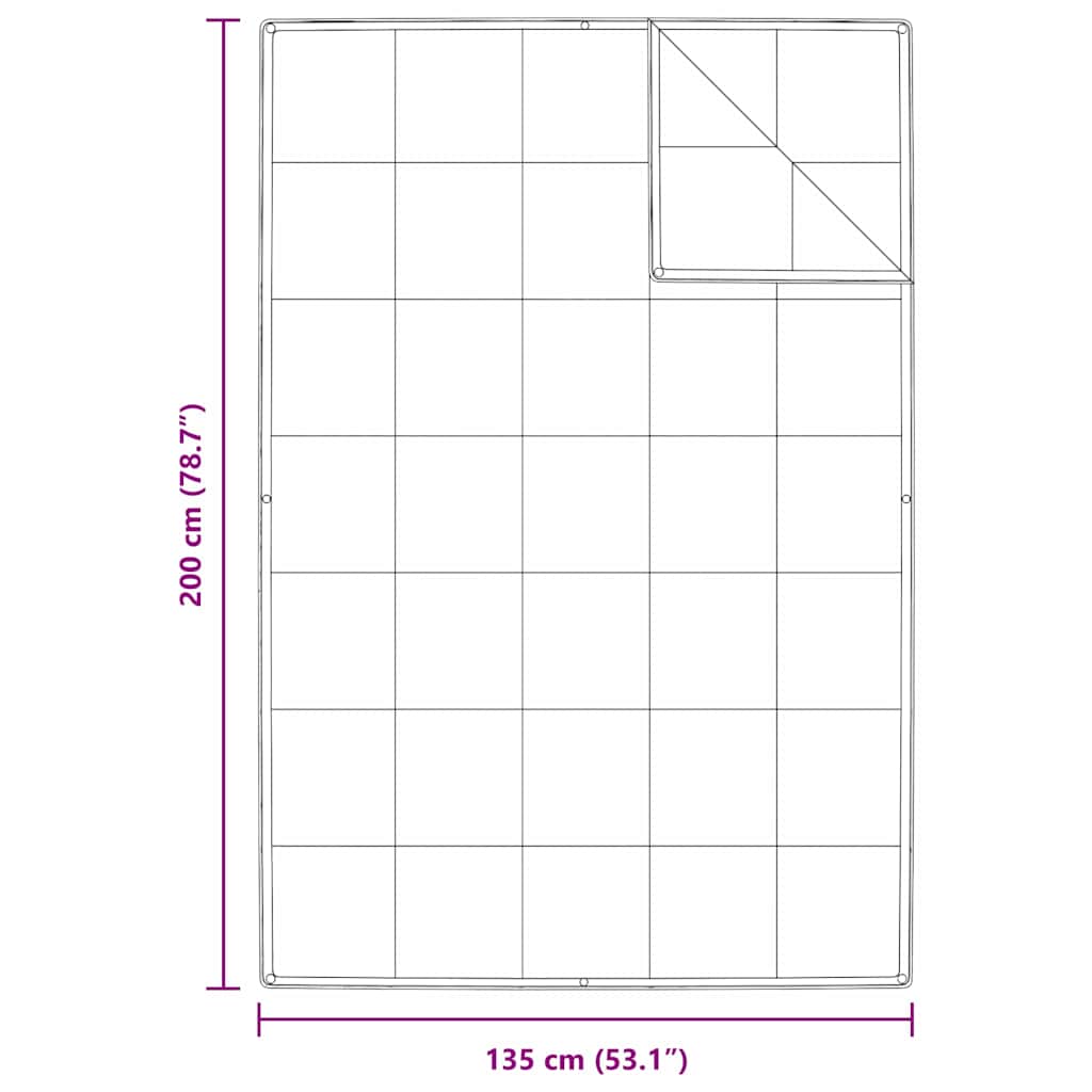 Duvet 2 en 1 135 x 200 cm Pluma