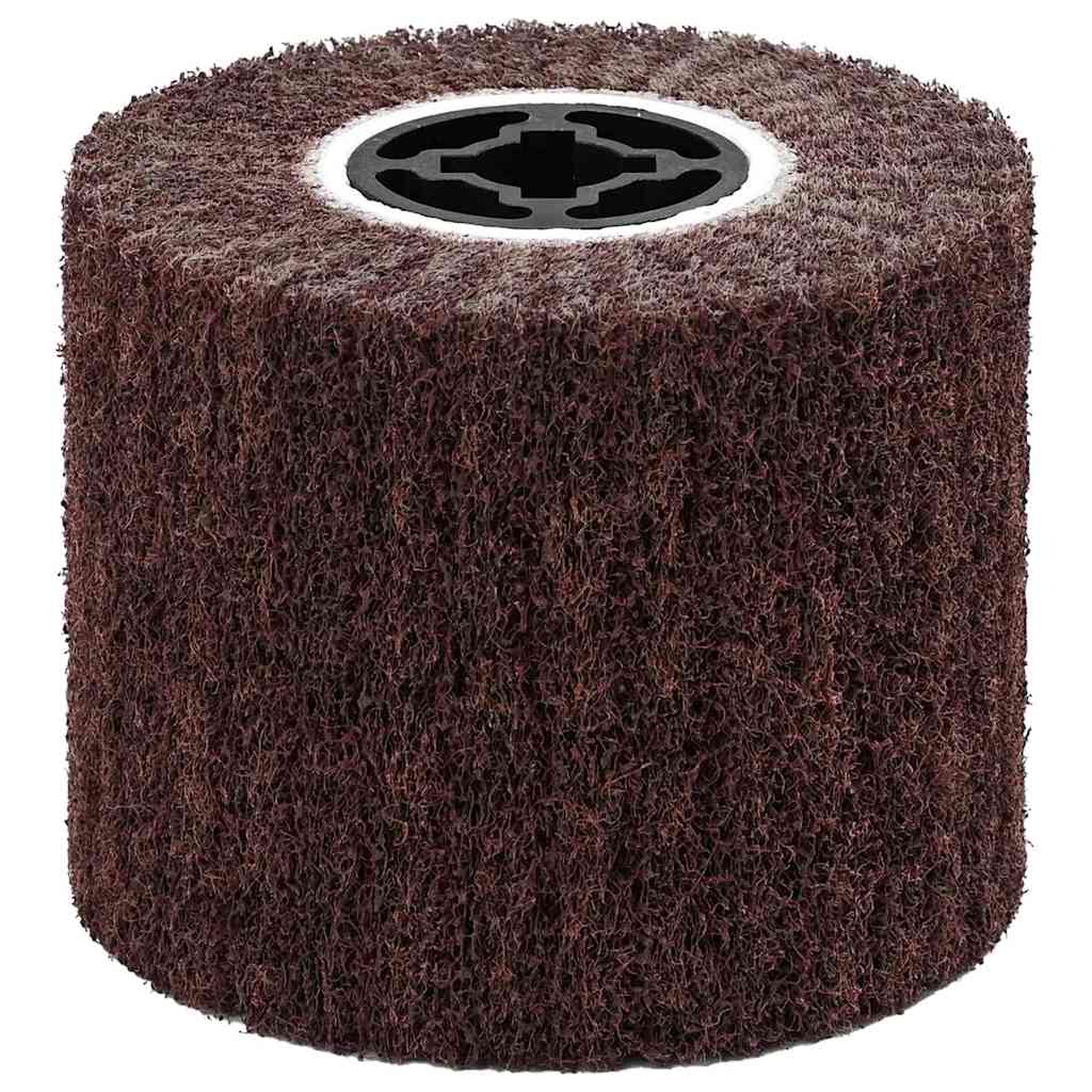Rodillos de Lijado 3 pcs Marrón 12 x 12 x 10 cm Fibra sintética