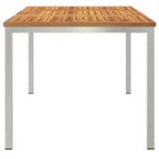 MesadeComedor Marrón 150 x 90 x 75 cm Madera de Acacia Sólida