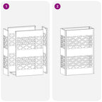 Soporte para sombrilla 28 x 12 x 41 cm Acero