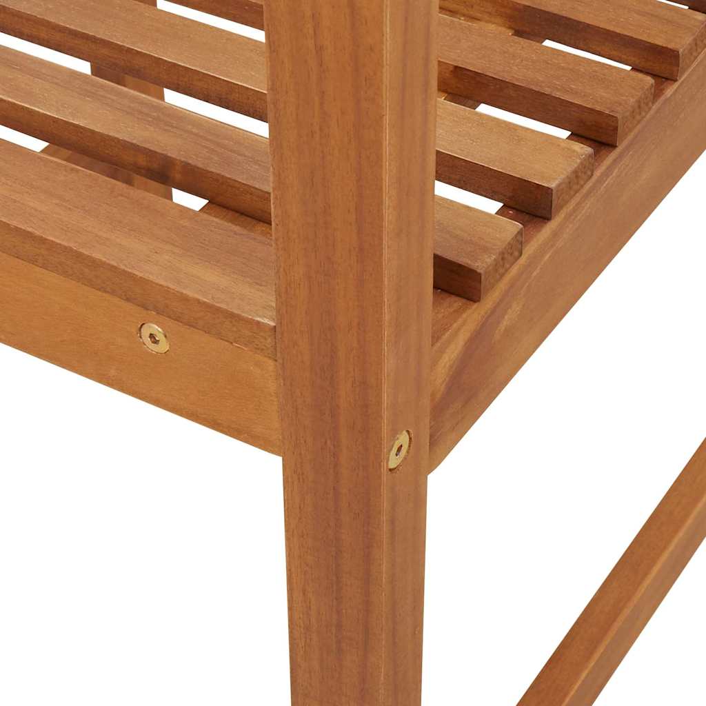 Silla de Jardín 2 pcs Marrón 50 x 50 x 91cm