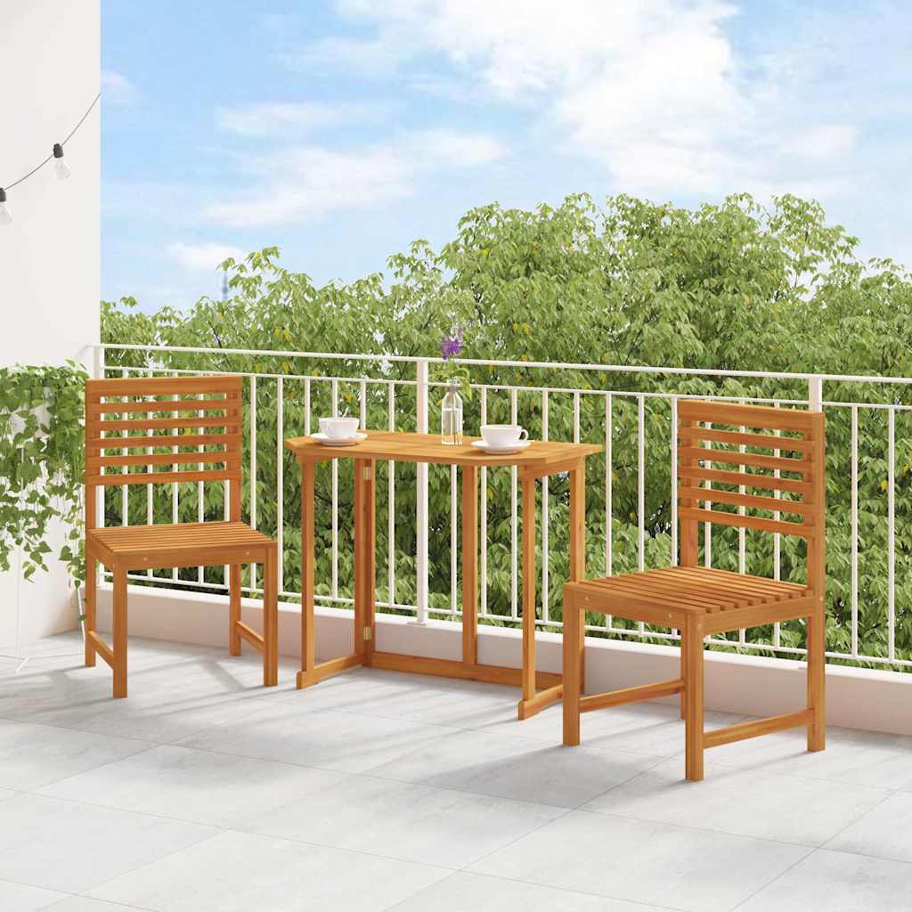 Silla de Jardín 2 pcs Marrón 50 x 50 x 91cm