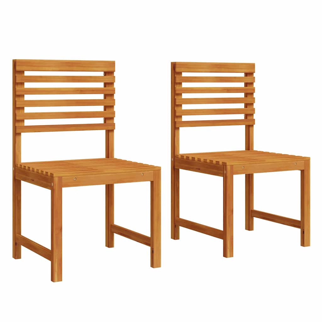 Silla de Jardín 2 pcs Marrón 50 x 50 x 91cm