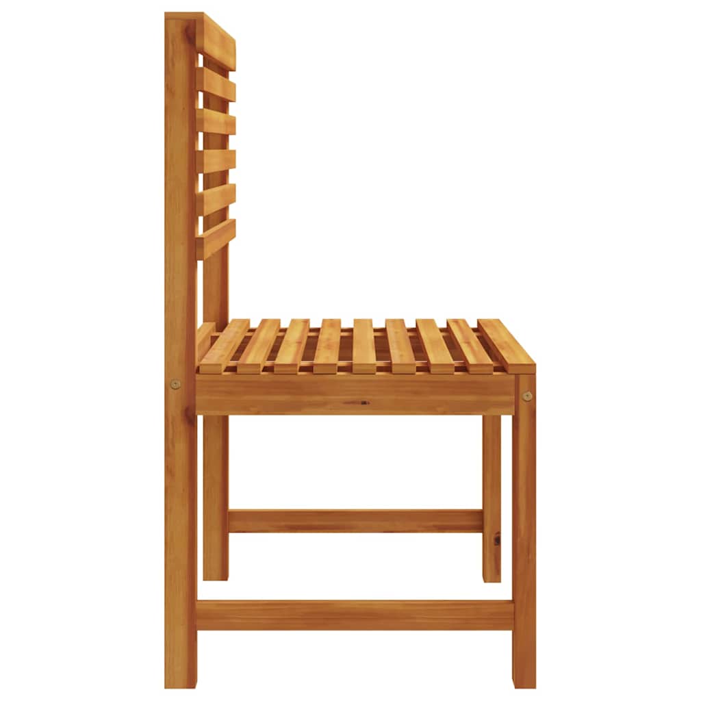 Silla de Jardín 2 pcs Marrón 50 x 50 x 91cm