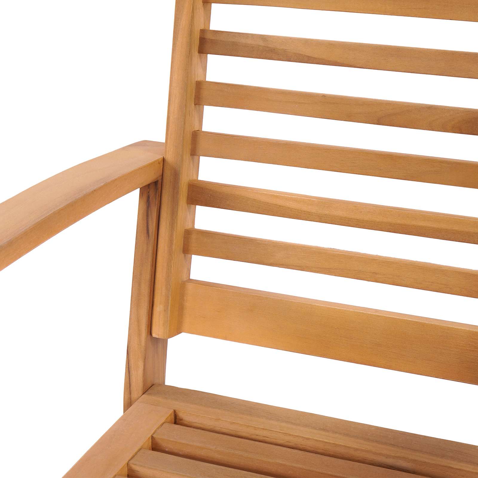 Silla 2 Pieza Marrón 65 x 60 x 76,5 cm Madera de teca maciza