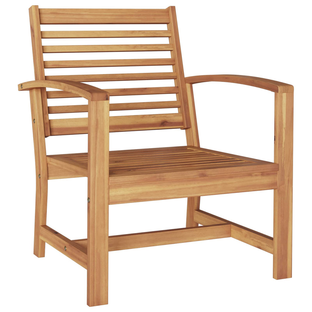 Silla 2 Pieza Marrón 65 x 60 x 76,5 cm Madera de teca maciza