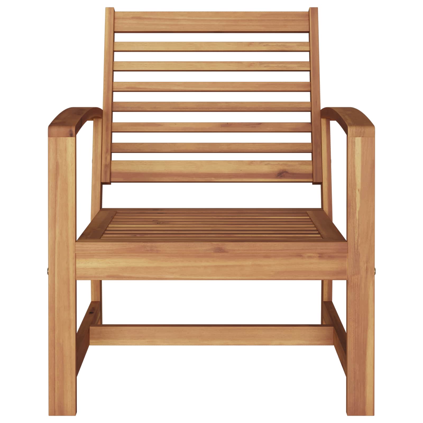 Silla 2 Pieza Marrón 65 x 60 x 76,5 cm Madera de teca maciza