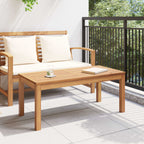 Mesa Marrón 95 x 45 x 40 cm Madera de teca maciza