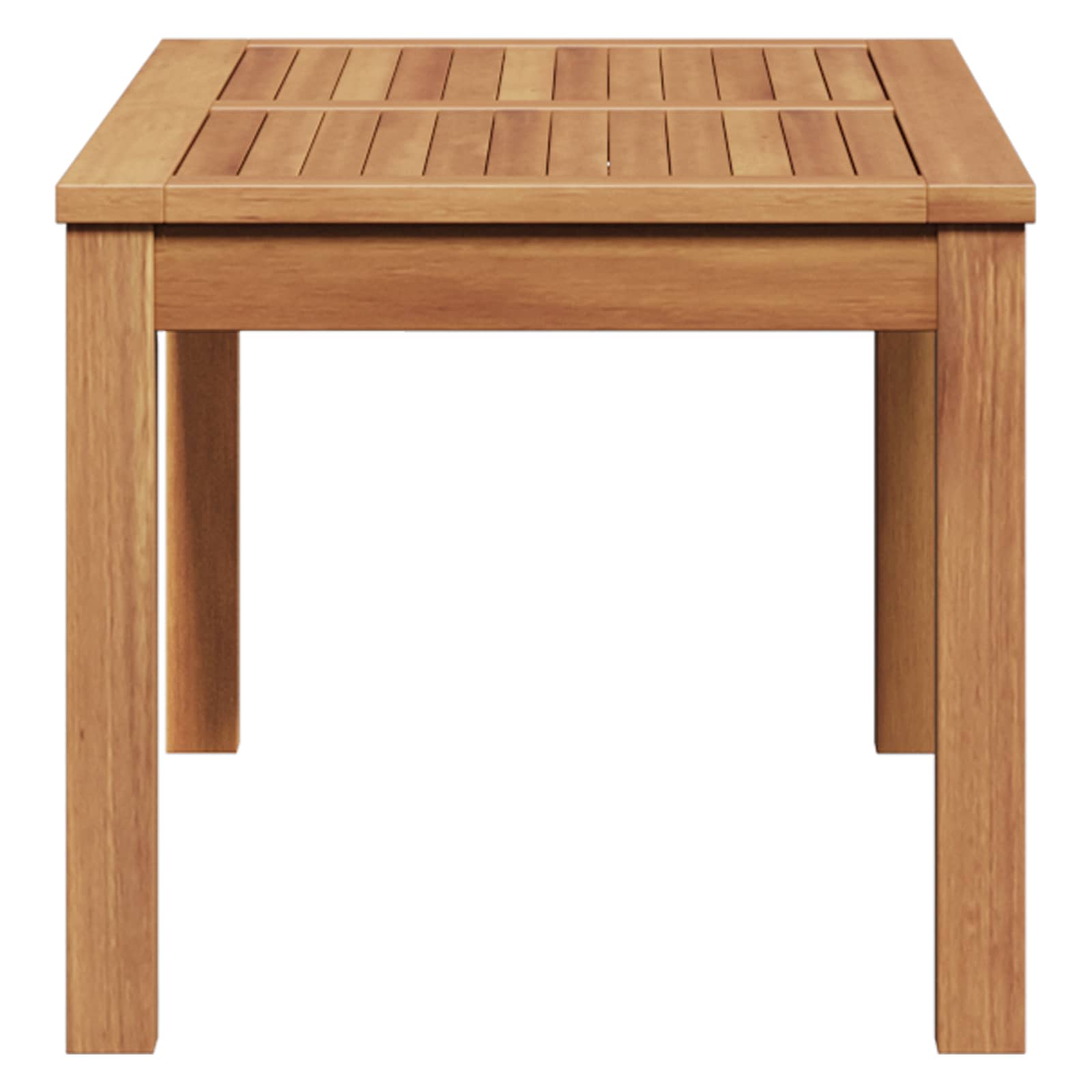 Mesa Marrón 95 x 45 x 40 cm Madera de teca maciza