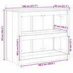Mueble de Cocina MEPPEL 106 x 55 x 92 cm Madera de pino macizo