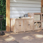 Mueble de Cocina MEPPEL Roble Marrón 106 x 55 x 64 cm