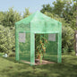 Invernadero con marco pop-up Verde 200 x 200 x 300 cm Hierro