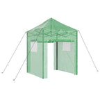 Invernadero con marco pop-up Verde 200 x 200 x 300 cm Hierro