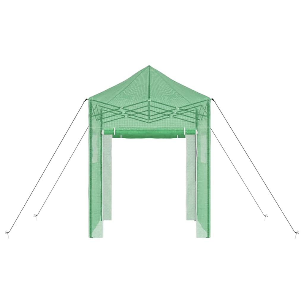 Invernadero con marco pop-up Verde 200 x 200 x 300 cm Hierro