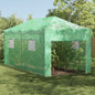 Invernadero con marco pop-up Verde 200 x 200 x 300 cm Hierro