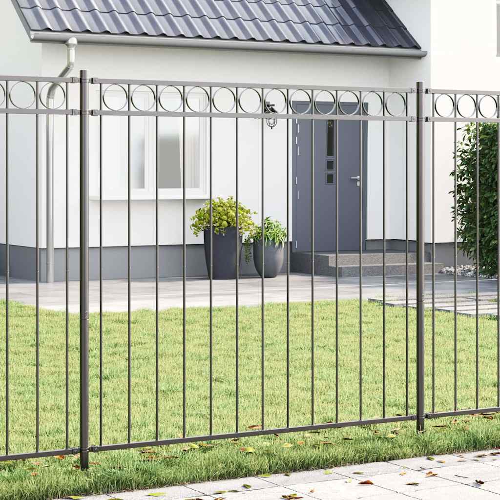 Elemento de cerca ASSEN 170 x 130 cm Acero