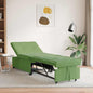 Sofa bed 60cm Light Grey fabric