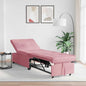 Sofa bed 60cm Light Grey fabric