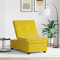 Sofa bed 60cm Light Grey fabric