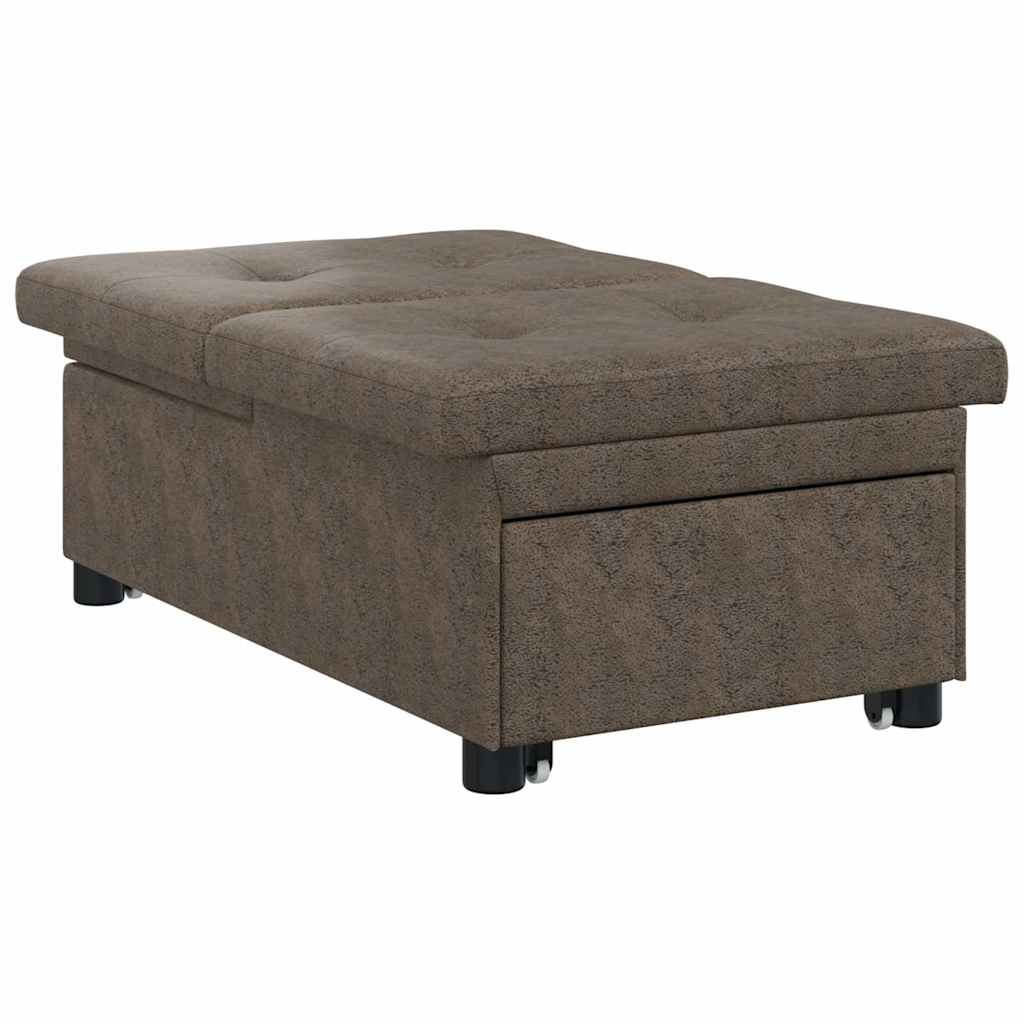 Sofá cama Gris oscuro 194 x 67 x 82 cm Tela Huahua