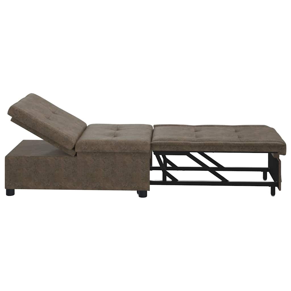 Sofá cama Gris oscuro 194 x 67 x 82 cm Tela Huahua
