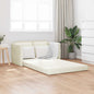 Dark Yellow Sofa Bed 74 x 77 x 81 cm Velvet