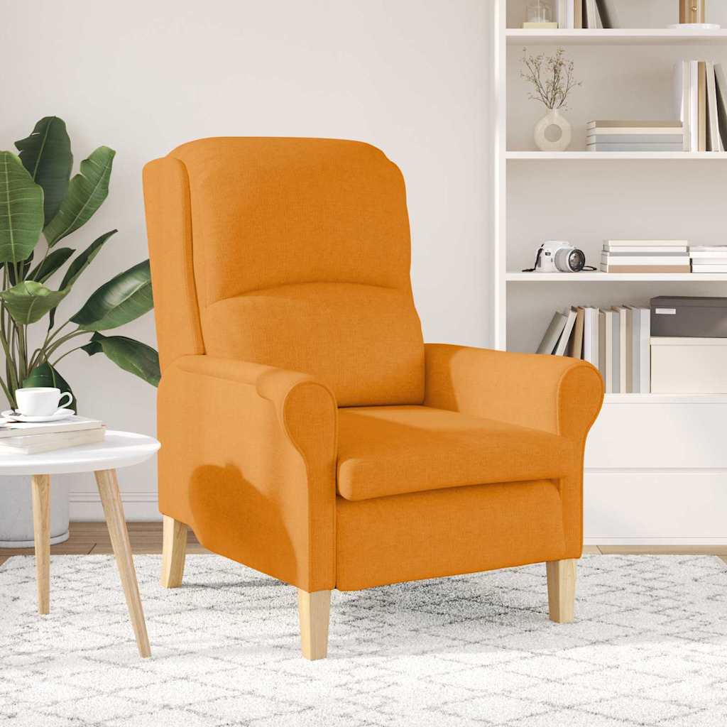 sillón Amarillo oscuro tela