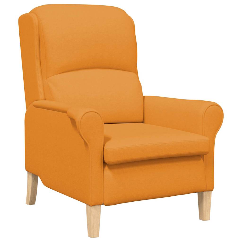 sillón Amarillo oscuro tela