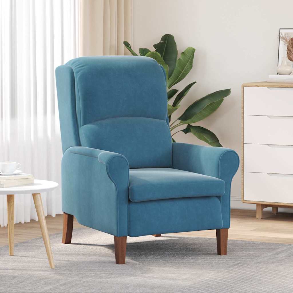 Yellow Velvet Armchair