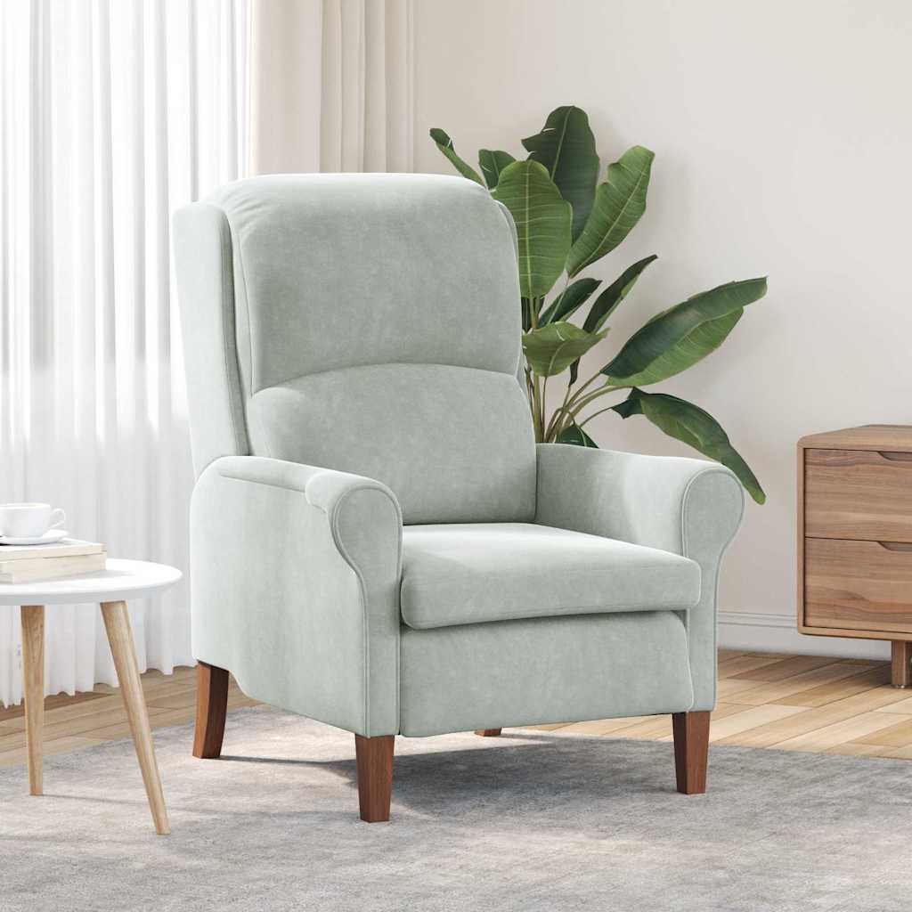 Yellow Velvet Armchair