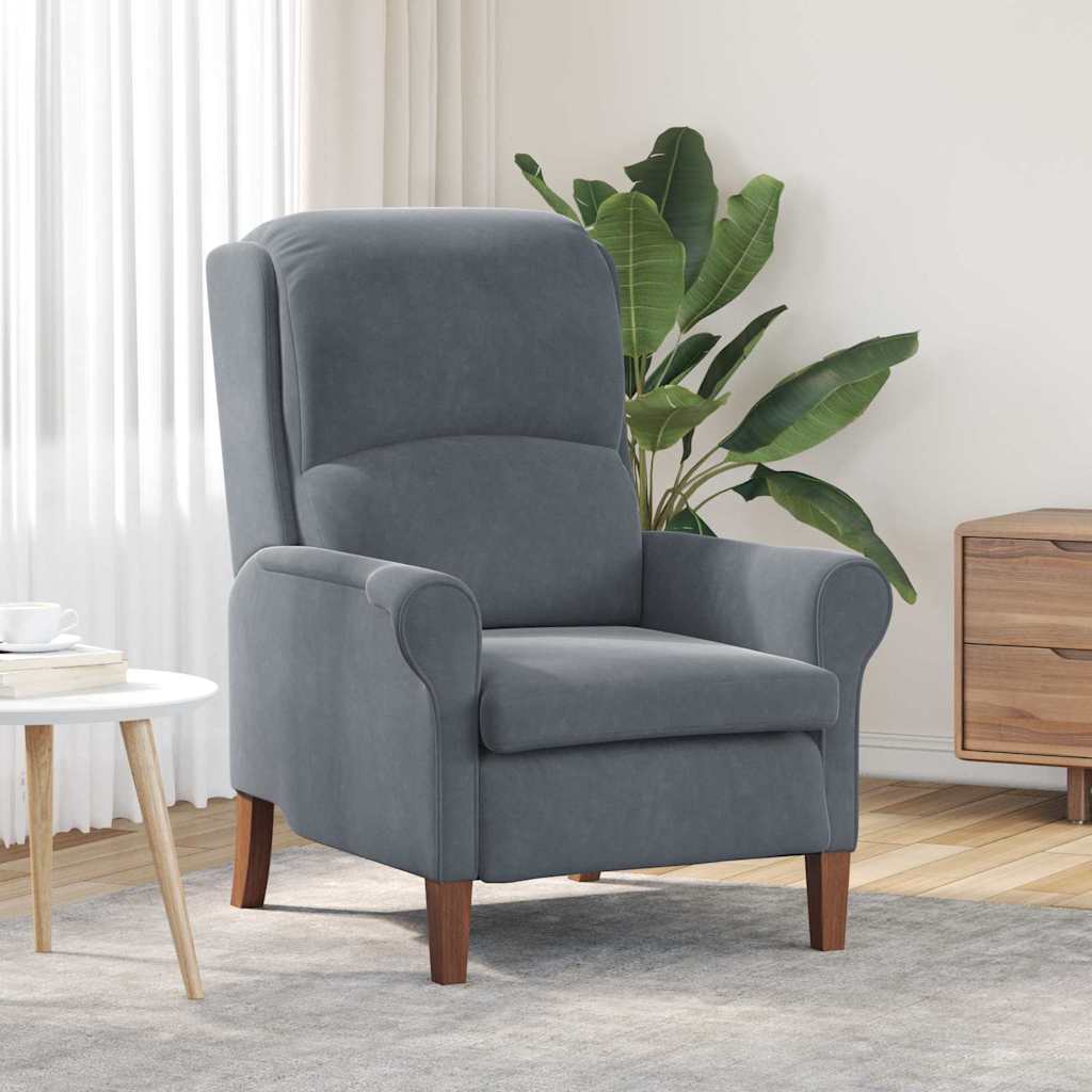 Yellow Velvet Armchair