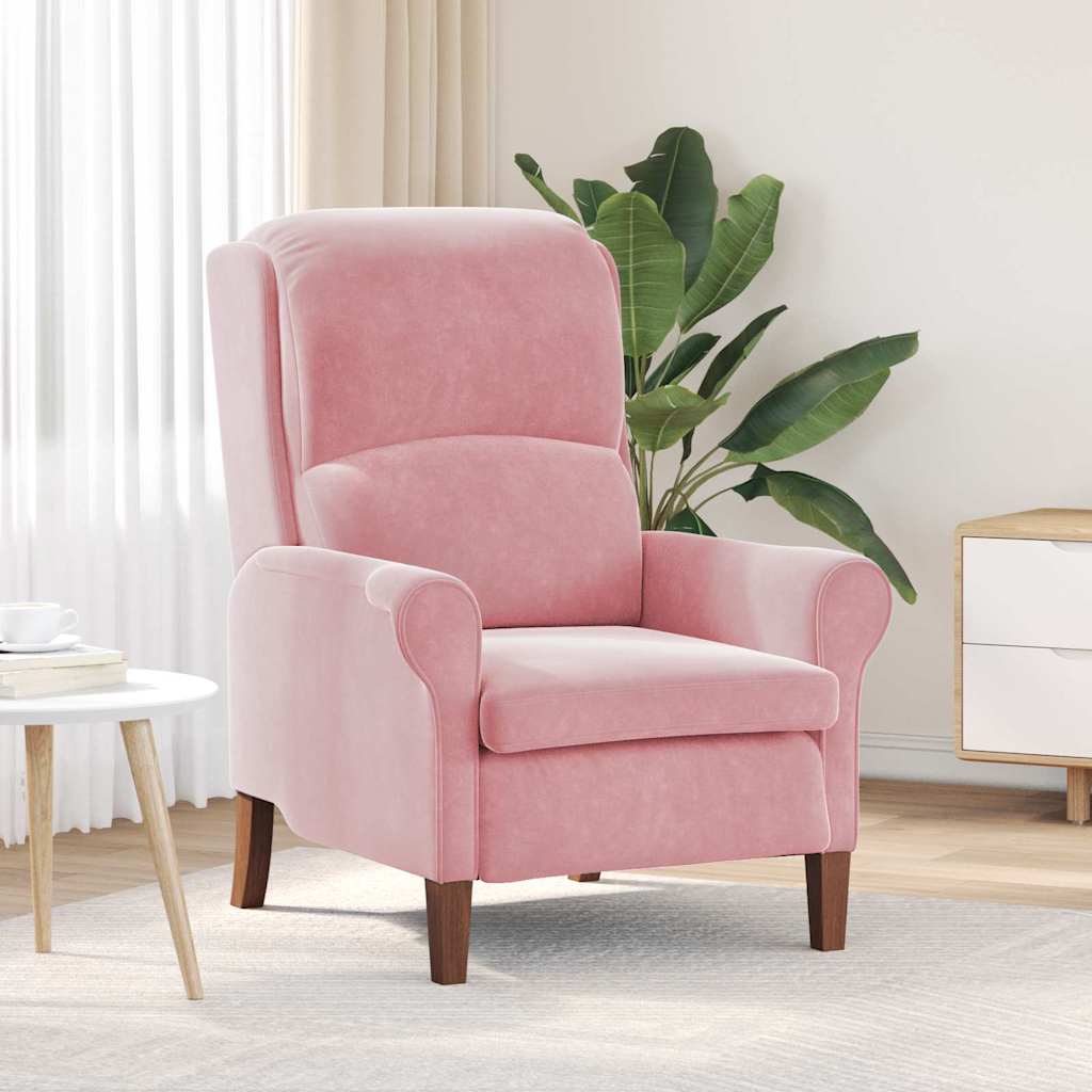 Yellow Velvet Armchair