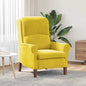 Yellow Velvet Armchair