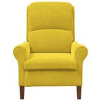 sillón Amarillo Terciopelo