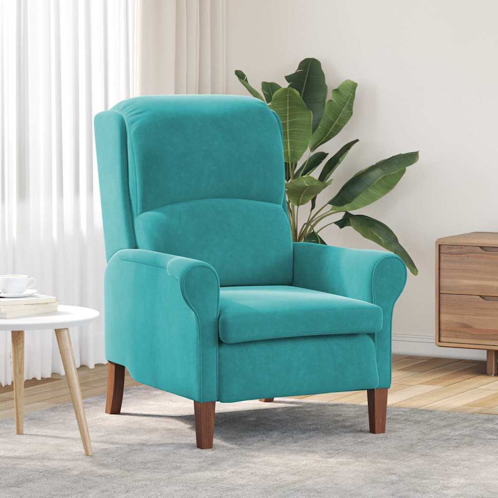 Yellow Velvet Armchair