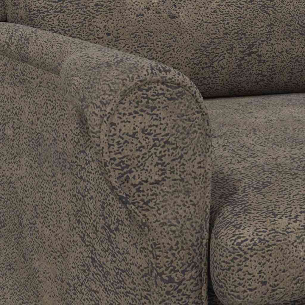 sillón Gris oscuro Cuero sintético