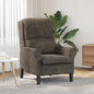 sillón Gris oscuro Cuero sintético