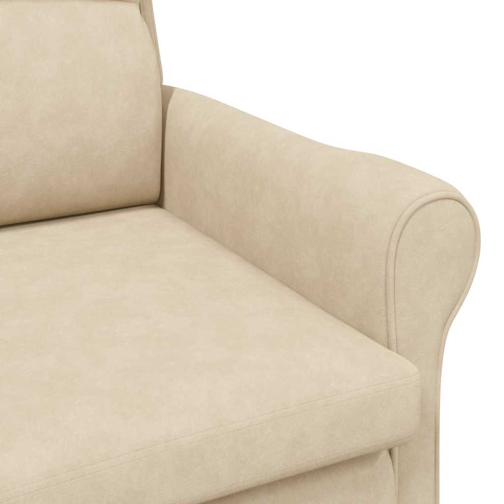 sillón Crema 76 x 94 x 102 cm Microfibra