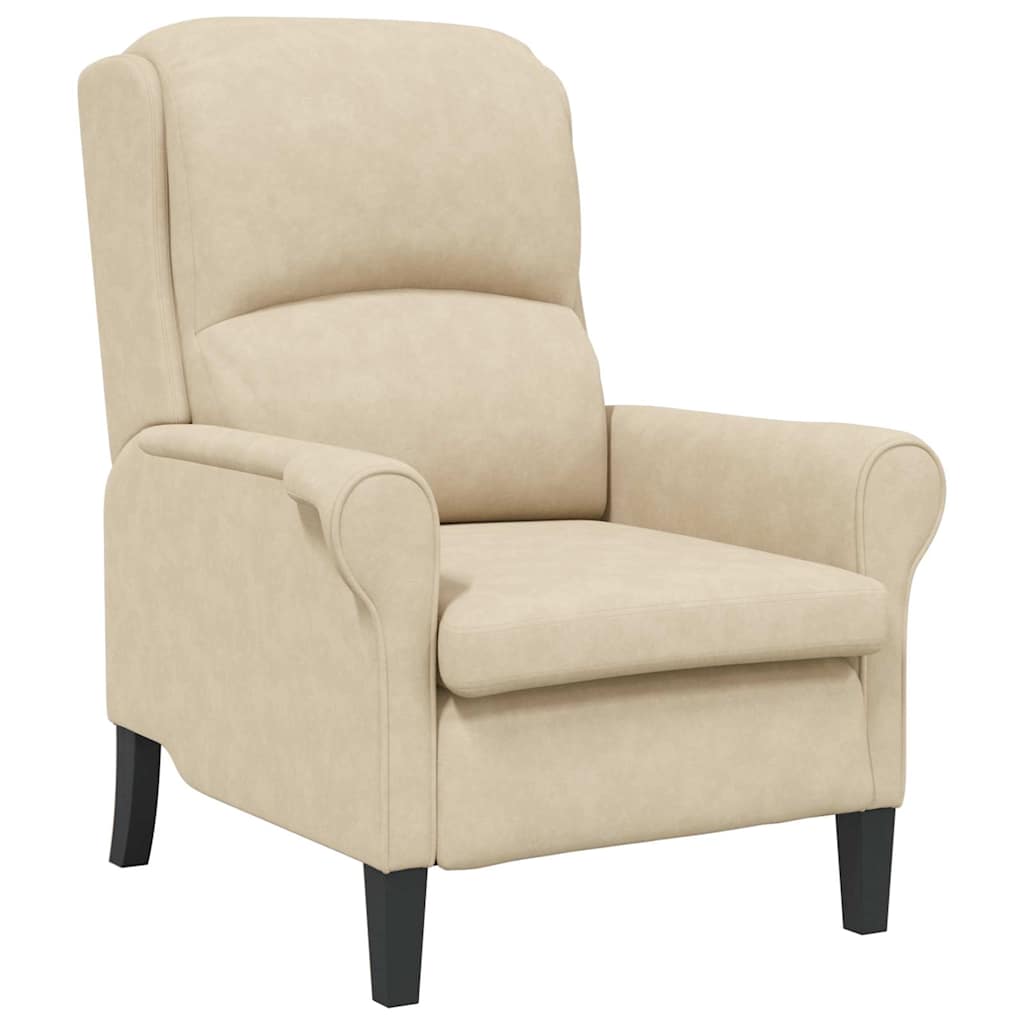 sillón Crema 76 x 94 x 102 cm Microfibra