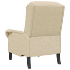 sillón Crema 76 x 94 x 102 cm Microfibra