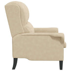 sillón Crema 76 x 94 x 102 cm Microfibra